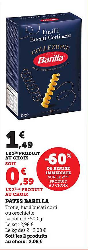 PATES BARILLA