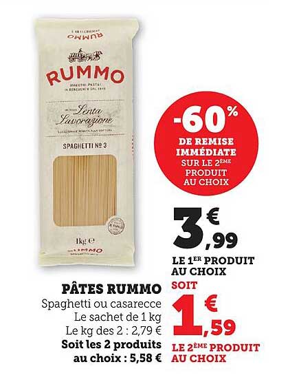 PÂTES RUMMO