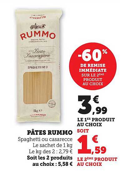 PÂTES RUMMO