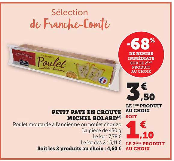 PETIT PATE EN CROUTE MICHEL BOLARD