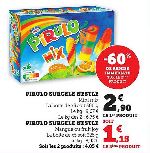 PIRULO SURGELE NESTLE