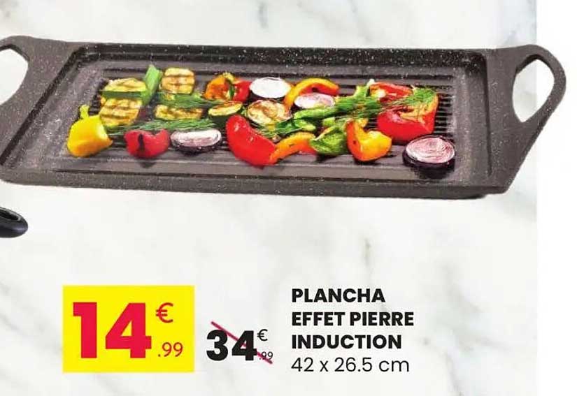 PLANCHAS EFFET PIERRE INDUCTION