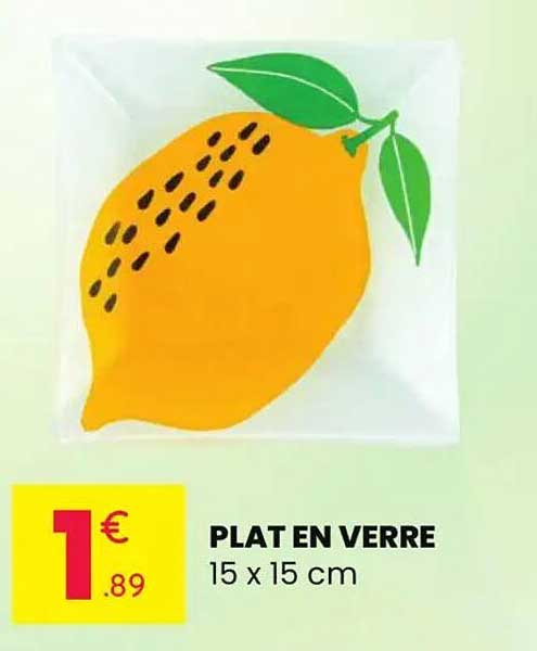 PLAT EN VERRE