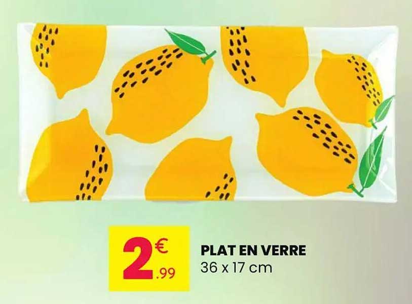 PLAT EN VERRE