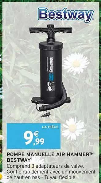 POMPE MANUELLE AIR HAMMER™ BESTWAY