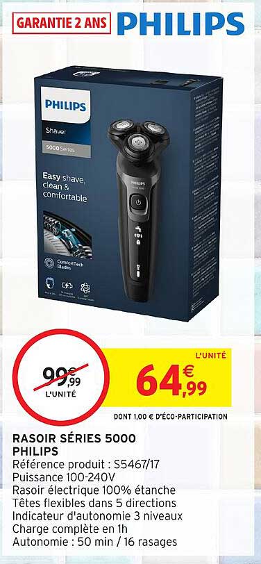 RASOIR SÉRIES 5000 PHILIPS