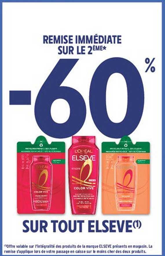 REMBOURSEMENT IMMÉDIAT SUR LE 2EME -60%