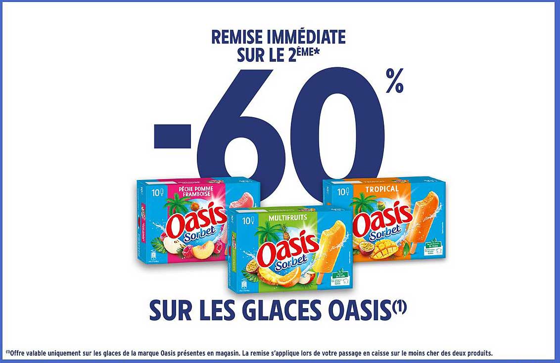REMISSE IMMEDIATE SUR LE 2ÈME* -60%