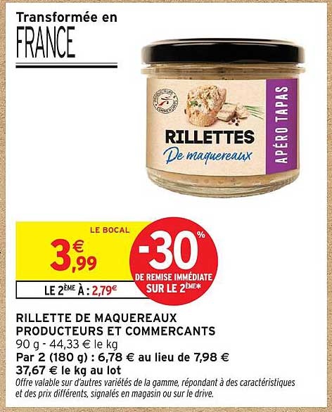 RILLETTE DE MAQUEREAUX