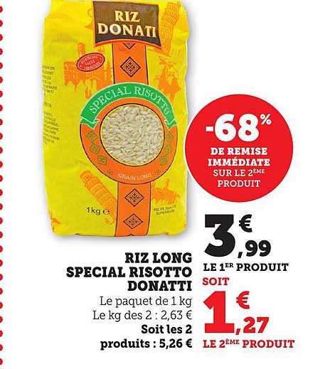 RIZ LONG SPECIAL RISOTTO DONATTI