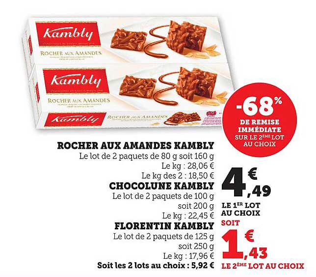 ROCHER AUX AMANDES KAMBLY