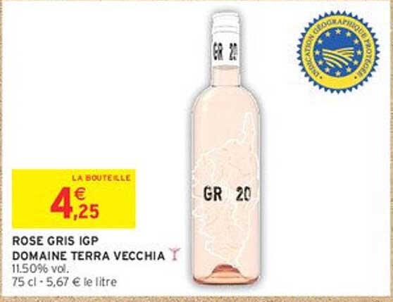 ROSE GRIS IGP DOMAINE TERRA VECCHIA