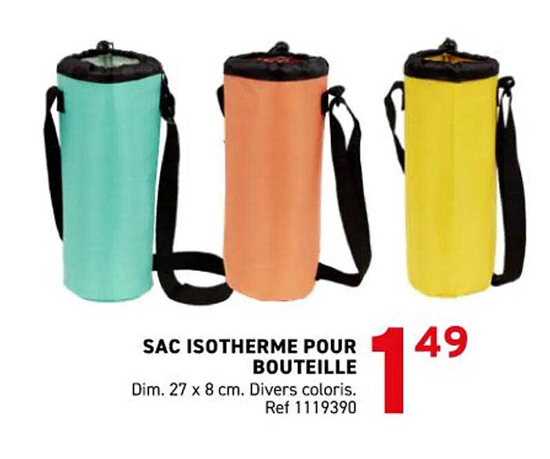 SAC ISOTHERME POUR BOUTEILLE