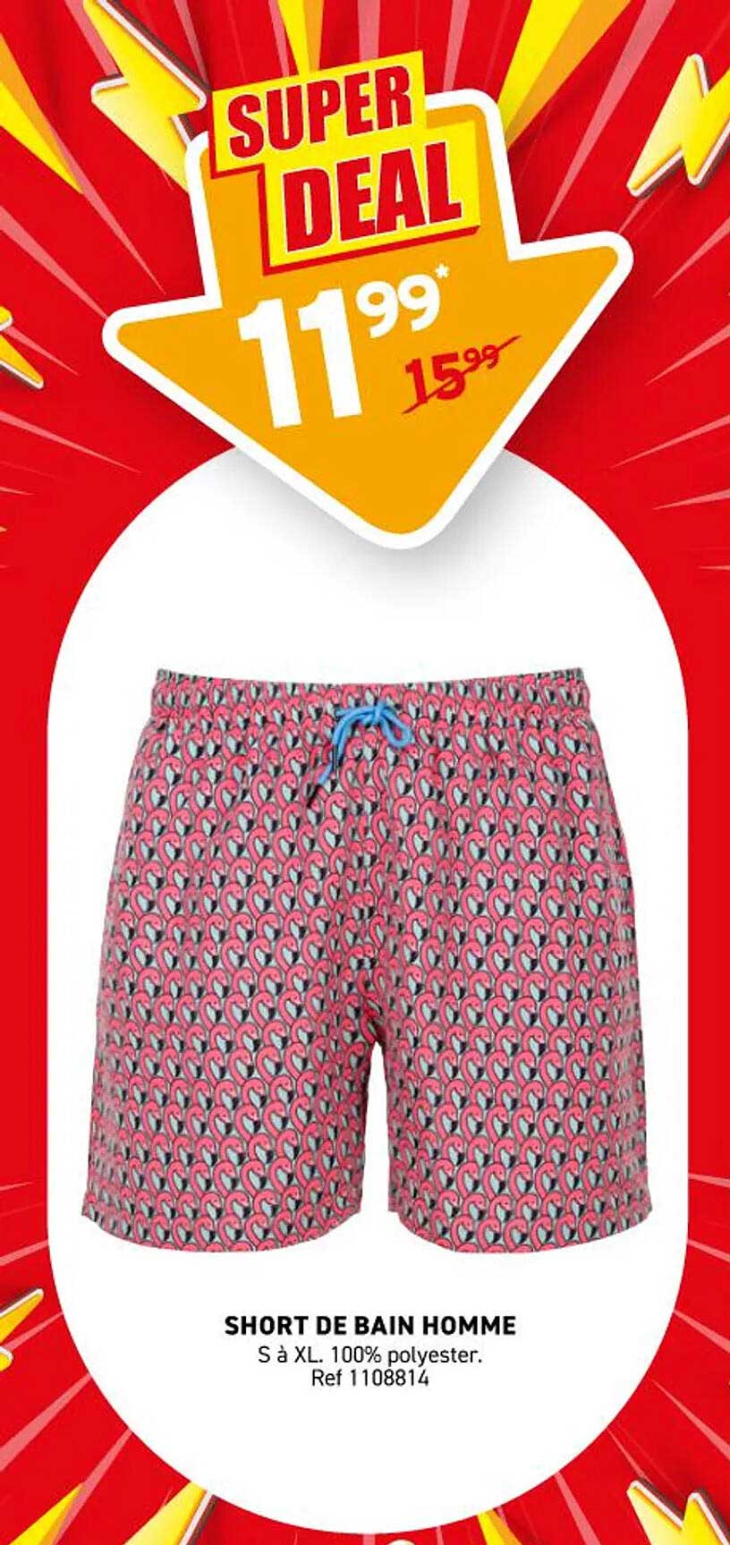 SHORT DE BAIN HOMME