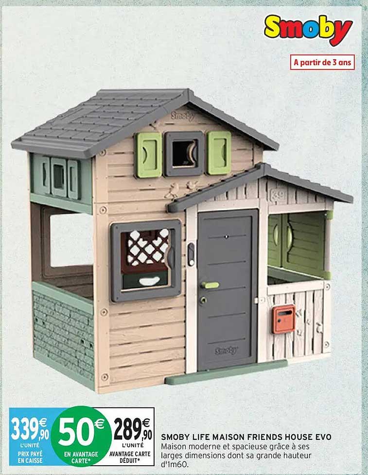 SMOBY LIFE MAISON FRIENDS HOUSE EVO