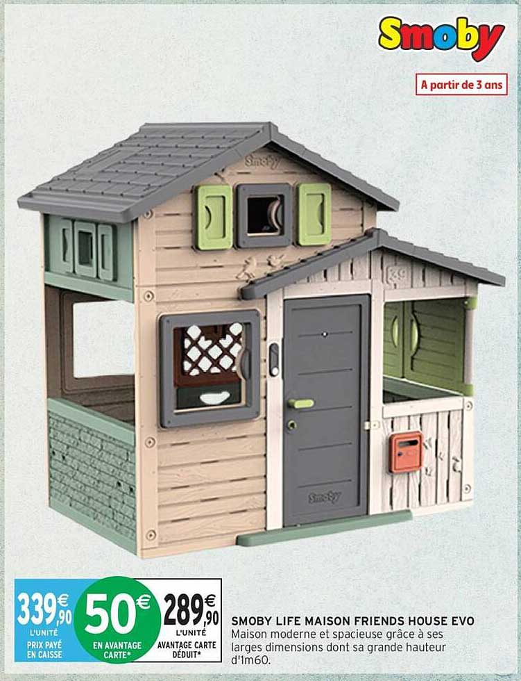 SMOBY LIFE MAISON FRIENDS HOUSE EVO