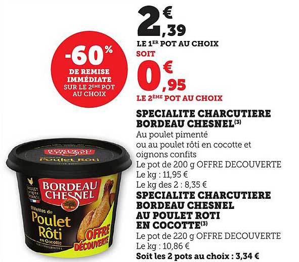 SPECIALITE CHARCUTIERE BORDEAU CHESNEL