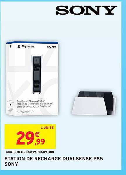 STATION DE RECHARGE DUALSENSE PS5 SONY