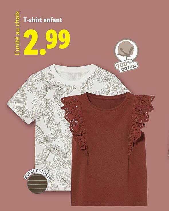 T-shirt enfant