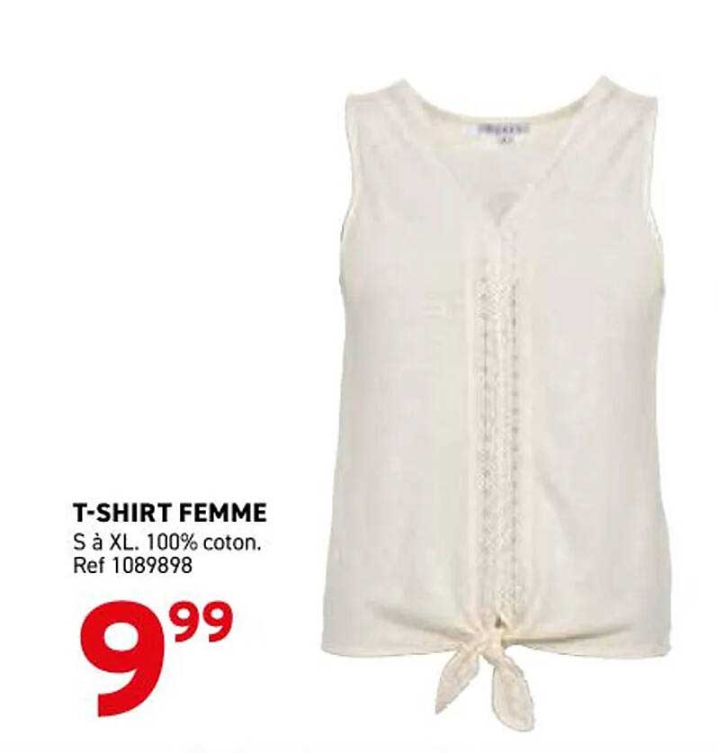 T-SHIRT FEMME