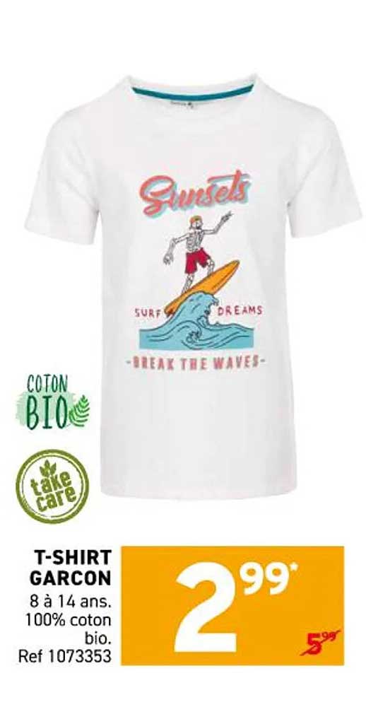 T-SHIRT GARCON