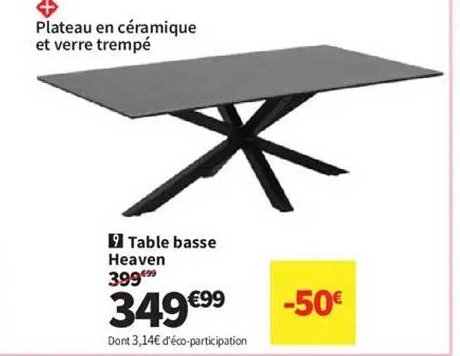 Table basse Heaven