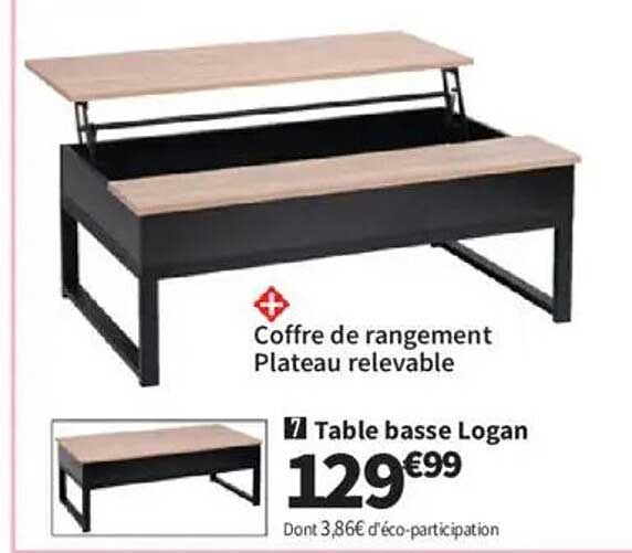 Table basse Logan