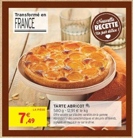TARTE ABRICOT
