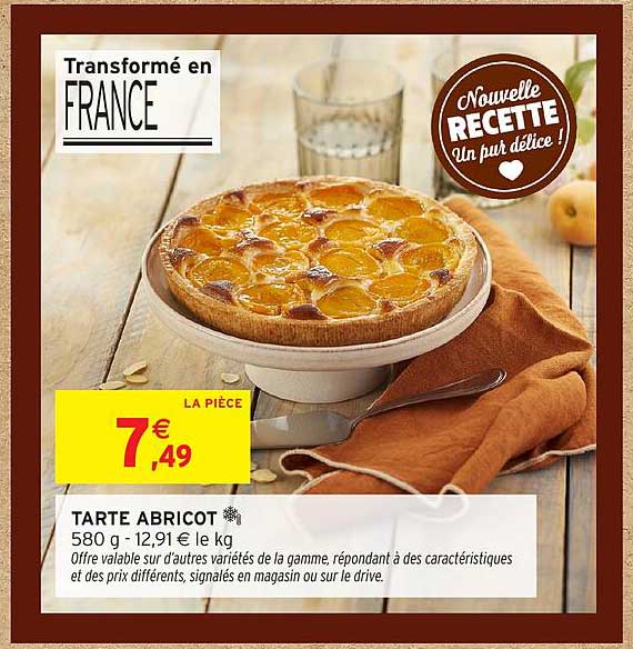 Tarte Abricot