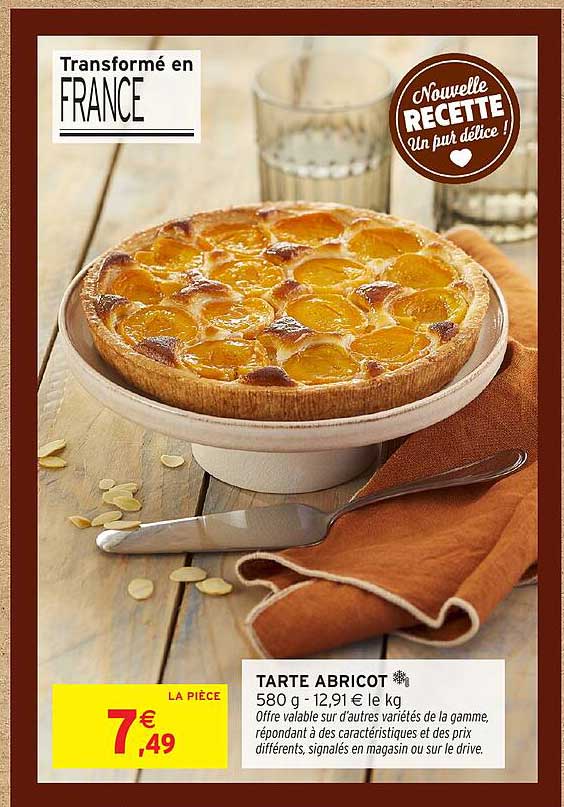 TARTE ABRICOT