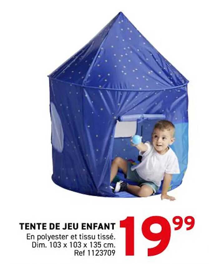 TENTE DE JEU ENFANT