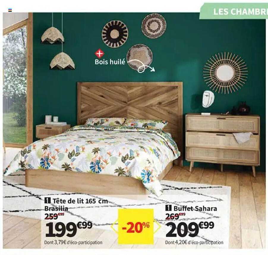 Tête de lit 165 cm Brasilia