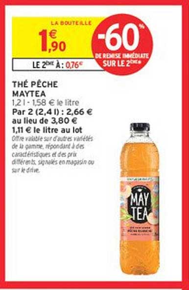 THÉ PÊCHE MAYTEA