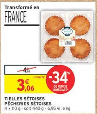 Tielle Sètoise Pêcheries Sètoises
