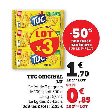 TUC ORIGINAL LU