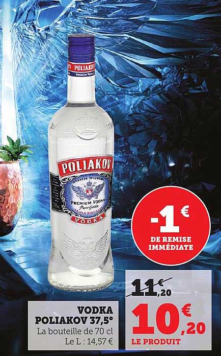 VODKA POLIAKOV 37,5°