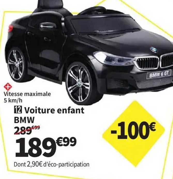 Voiture enfant BMW