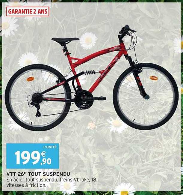 VTT 26'' TOUT SUSPENDU