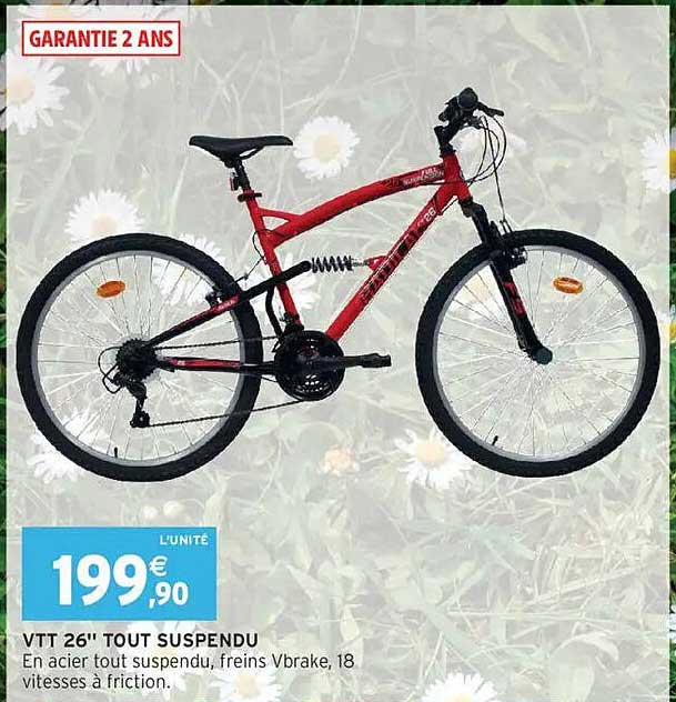 VTT 26" TOUT SUSPENDU