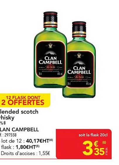 12 FLASK DONT 2 OFFERTES