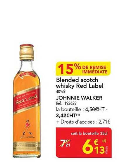 15% DE REMISE IMMEDIATE