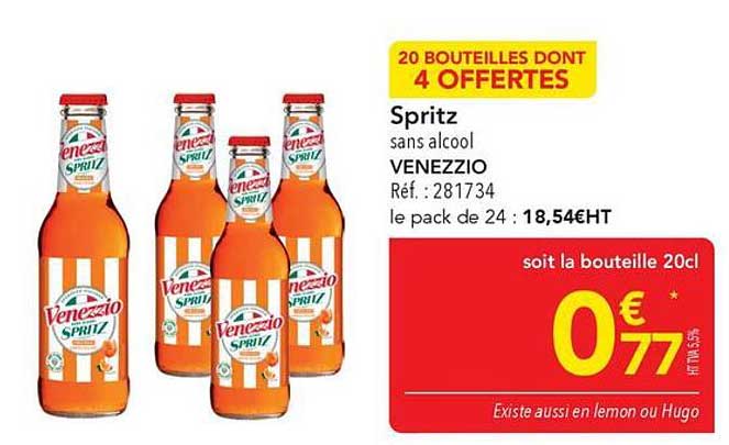 20 BOUTEILLES DONT 4 OFFERTES