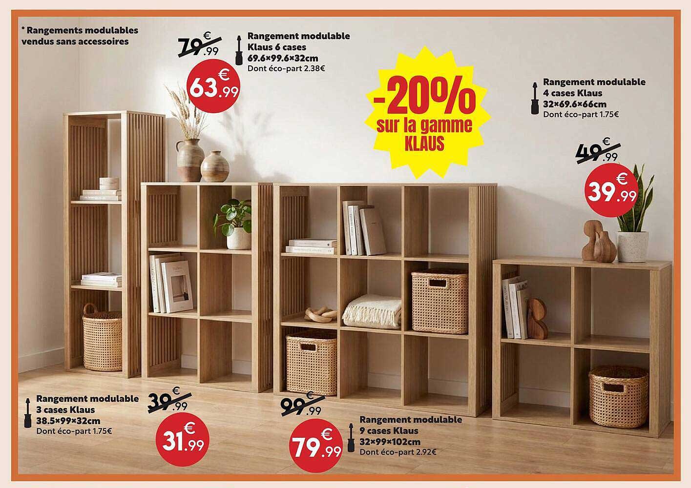 -20% sur la gamme KLAUS