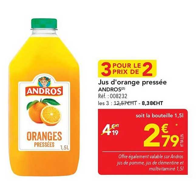 3 POUR LE PRIX DE 2