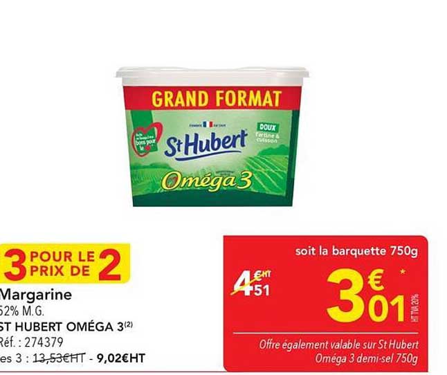 3 POUR LE PRIX DE 2