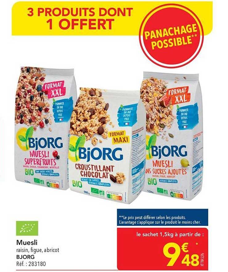 3 PRODUITS DONT 1 OFFERT