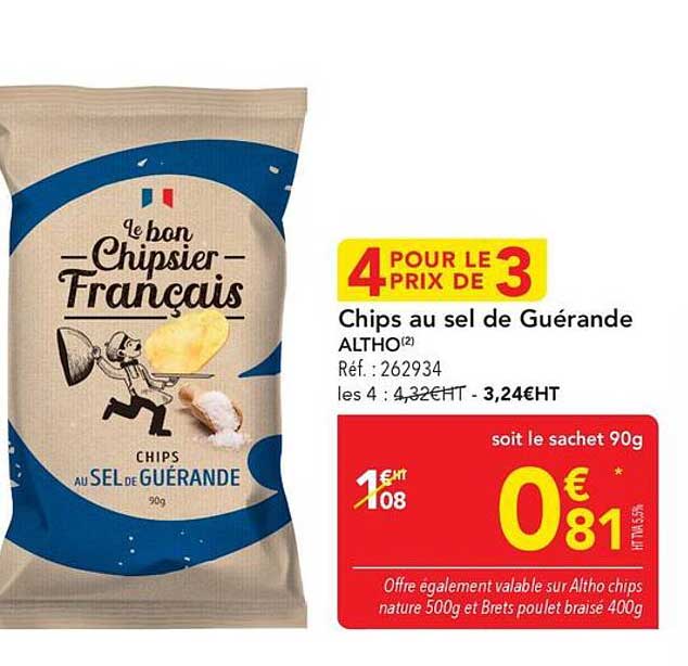 4 POUR LE PRIX DE 3