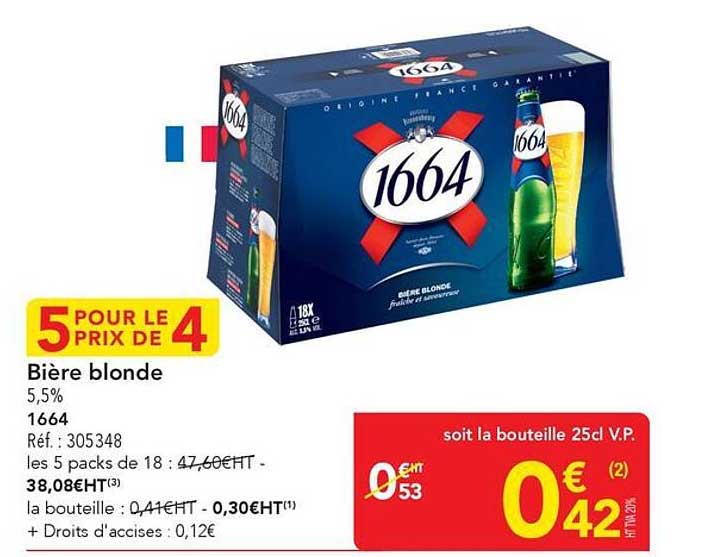 5 POUR LE PRIX DE 4