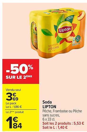 -50% SUR LE 2ÈME