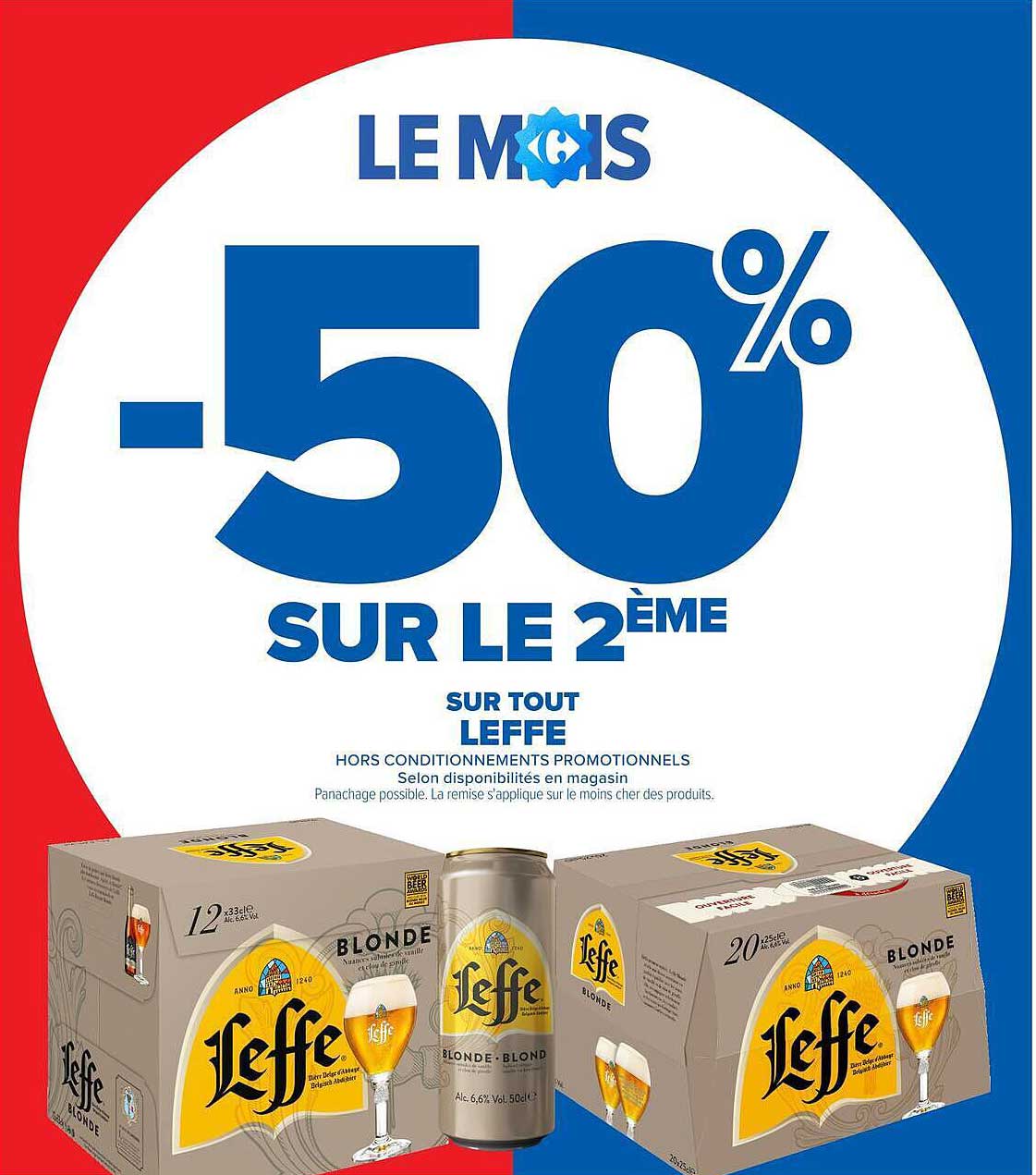 -50% SUR LE 2ÈME SUR TOUT LEFFE